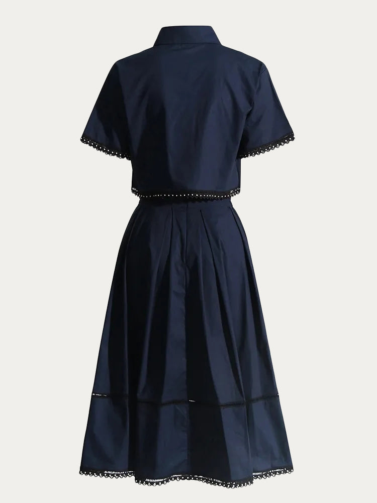 Felice Pleated Pocket Two-Piece Set