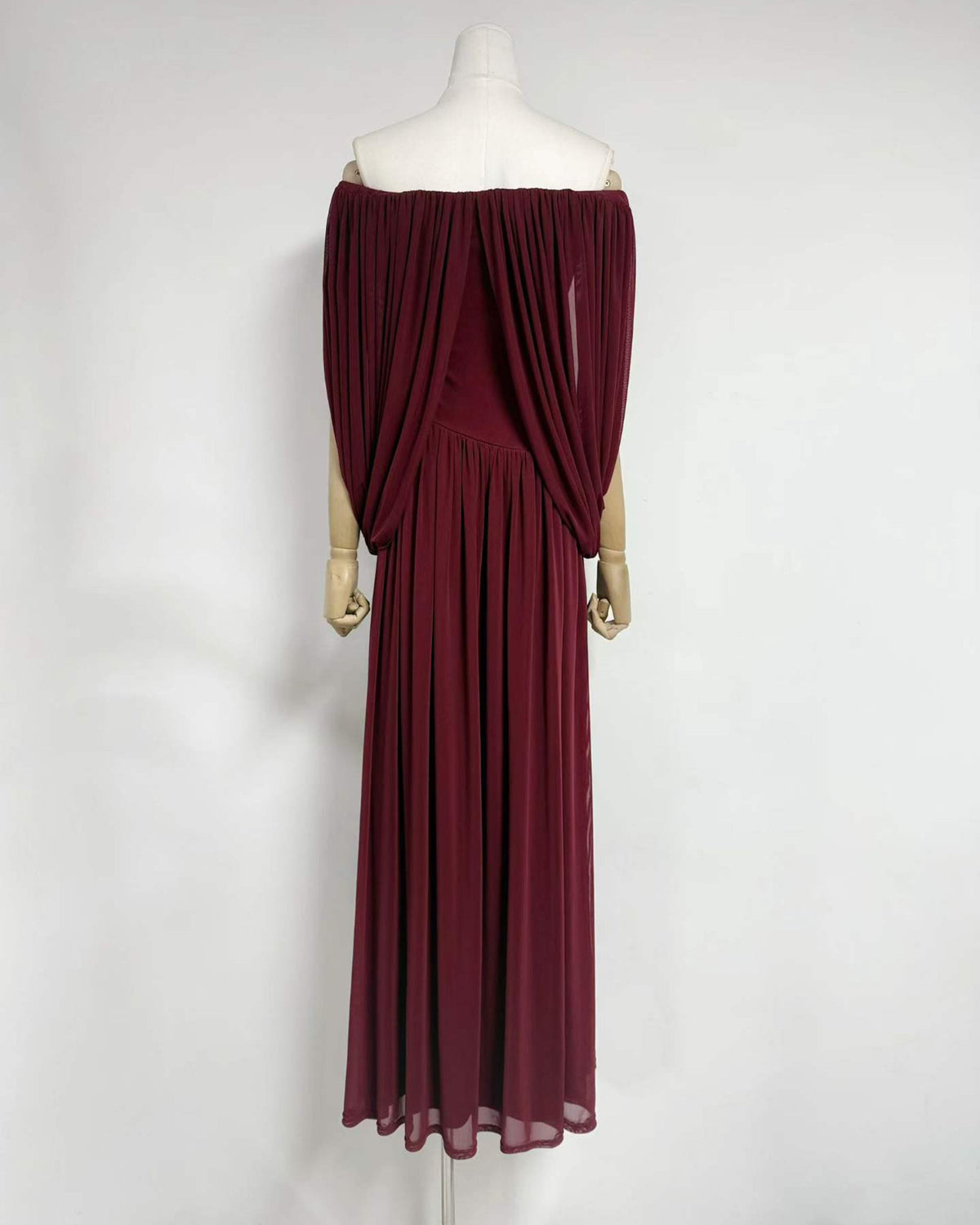 Leticia Off-Shoulder Ruched Maxi Dress