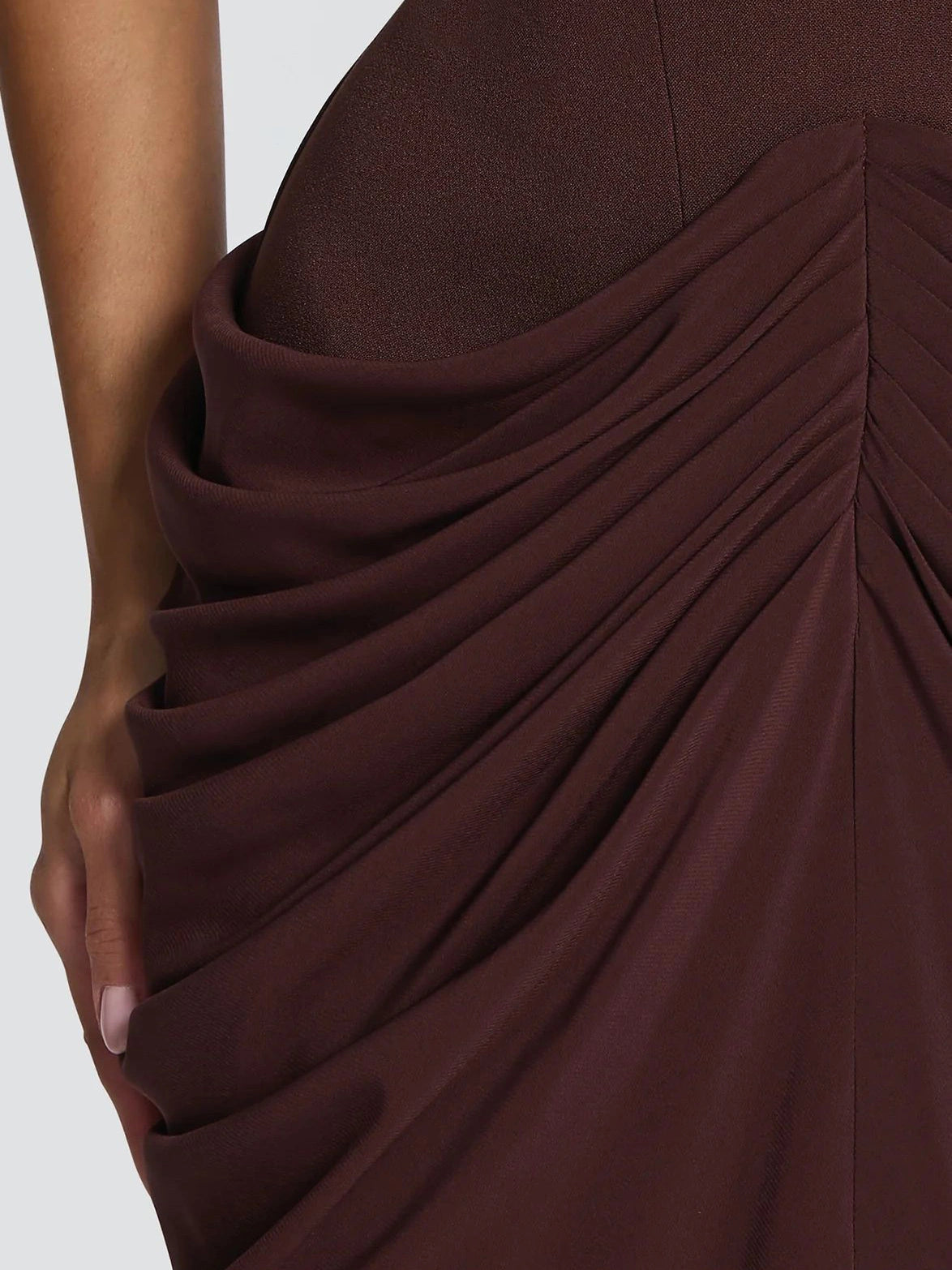 Off Shoulder Tunic Pleated Elegant Dress