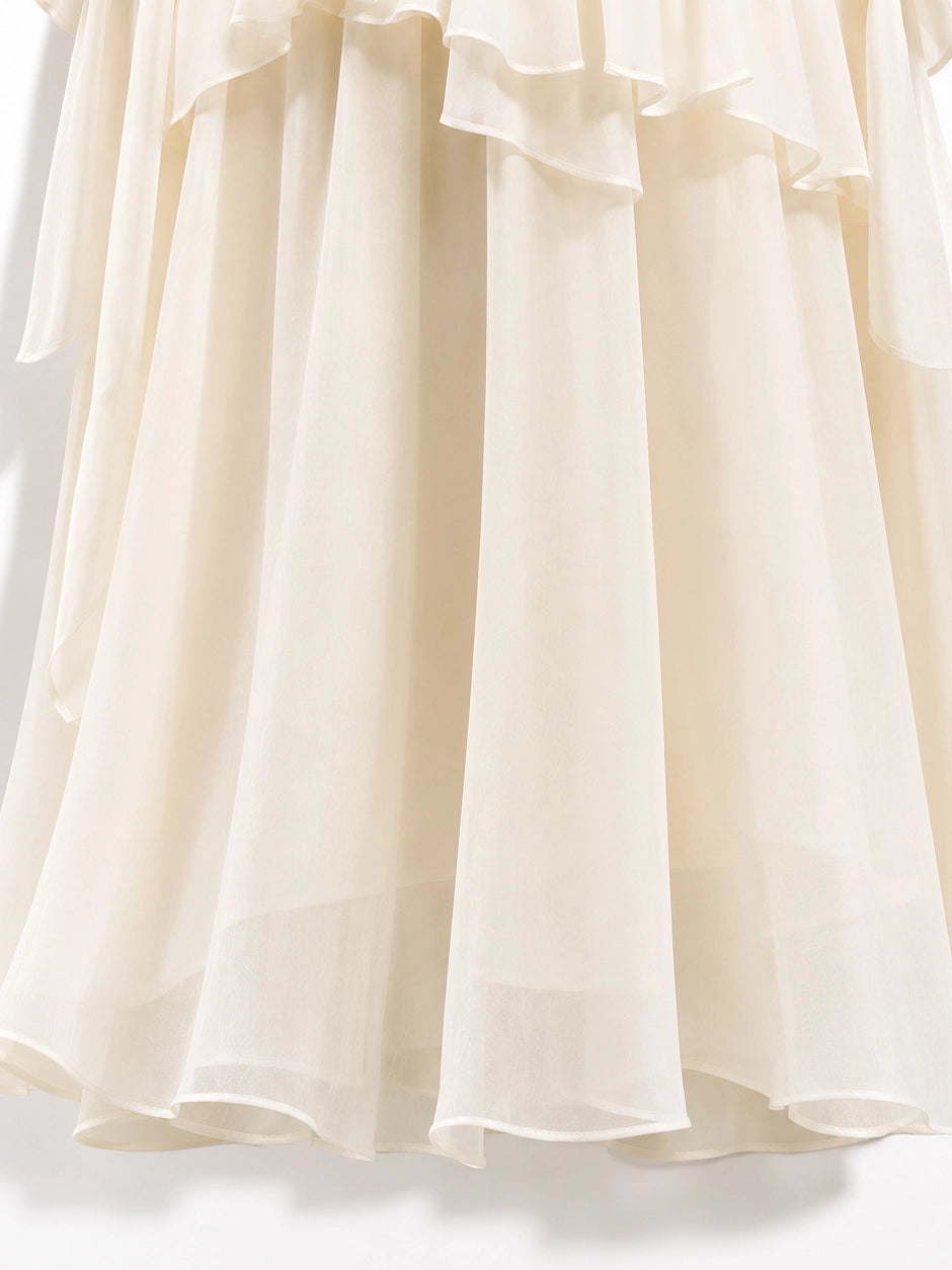 Celeste Bell-Sleeve Midi Dress