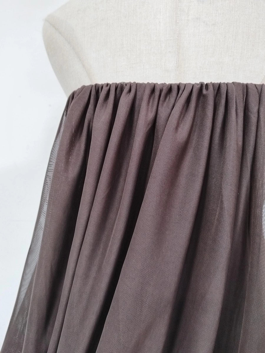 TWOTWINSTYLE Off Shoulder Draped Ruched Vintage Dress