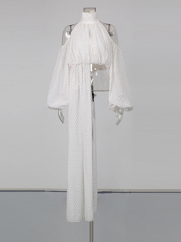 Eira Off-Shoulder Asymmetrical Dress