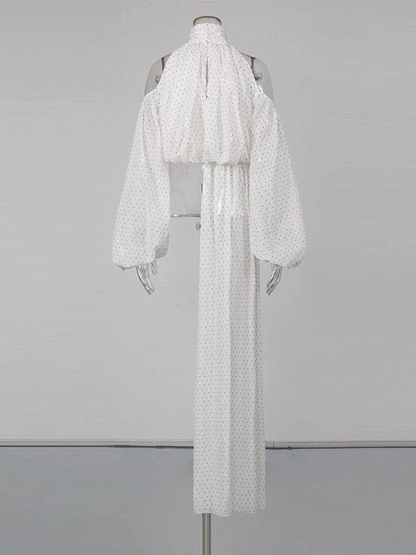 Eira Off-Shoulder Asymmetrical Dress