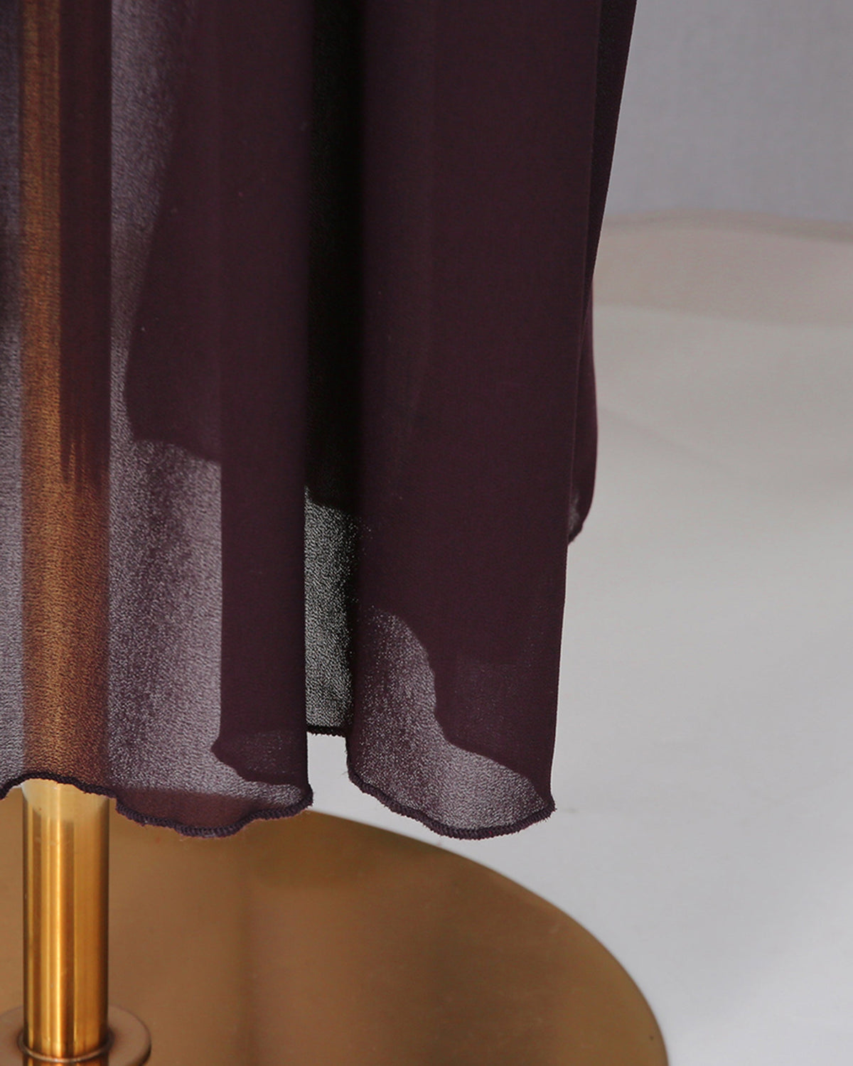 Lavinia Round-Neck Draped Blouse