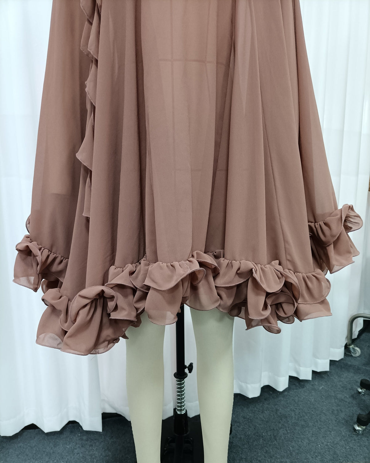 Lorena Floral Ruffle Mini Dress