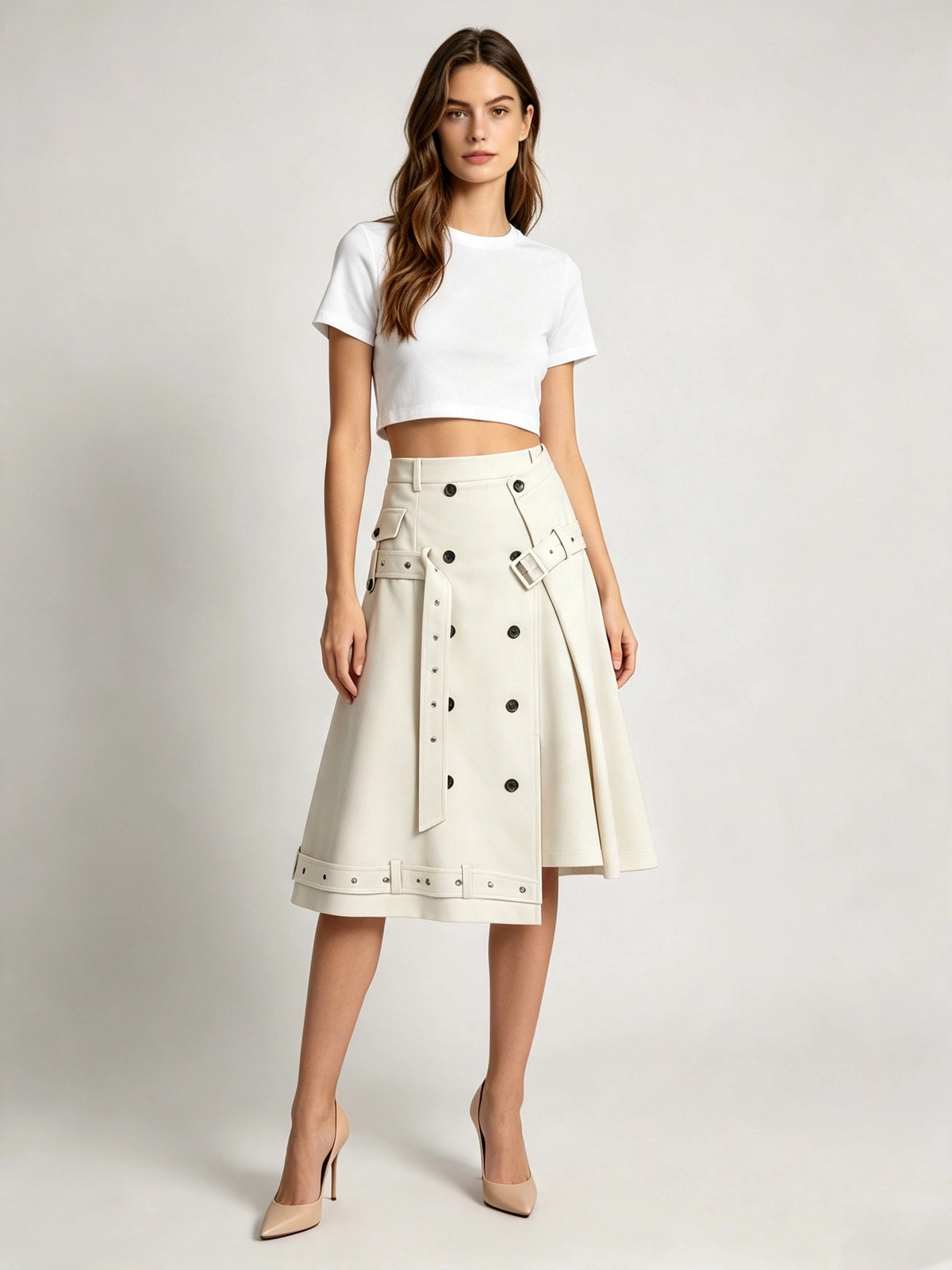 Brielle Panelled Skirt
