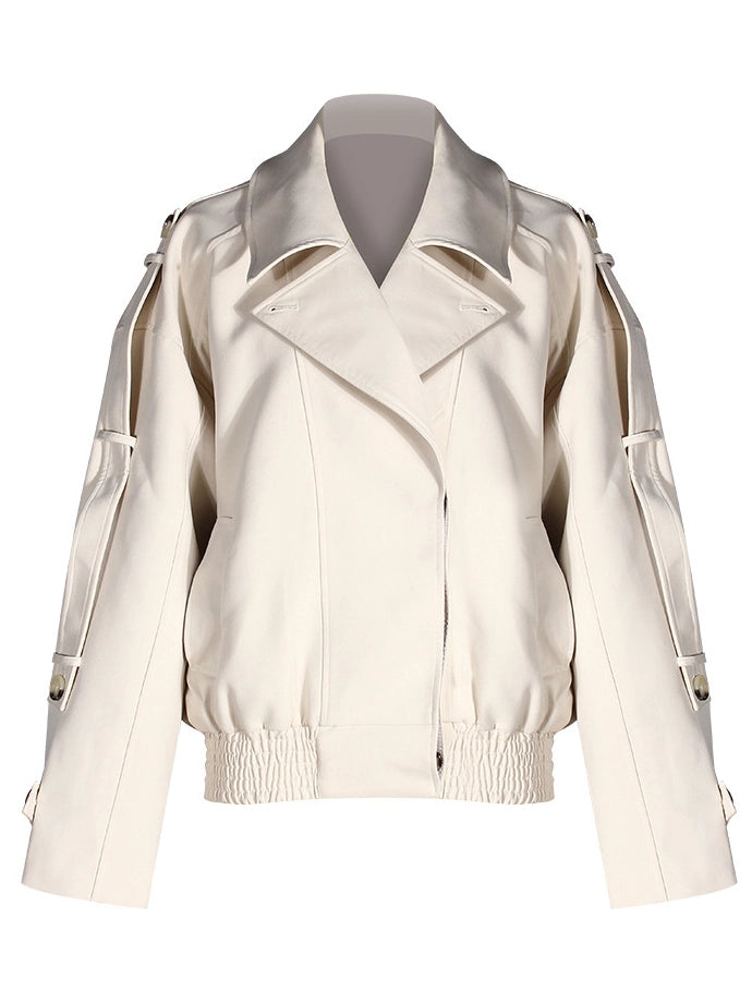 Ava Buttoned Panelled Jacket