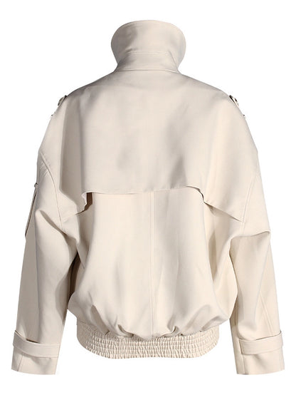 Ava Buttoned Panelled Jacket