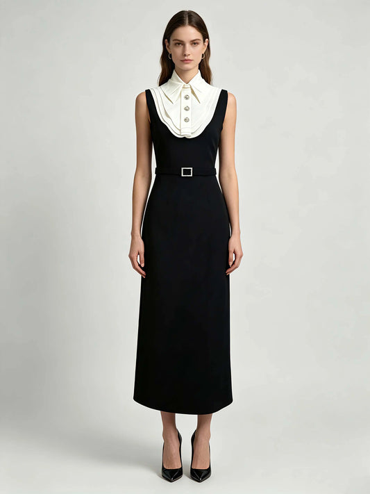Maya Panelled Sleeveless Dress