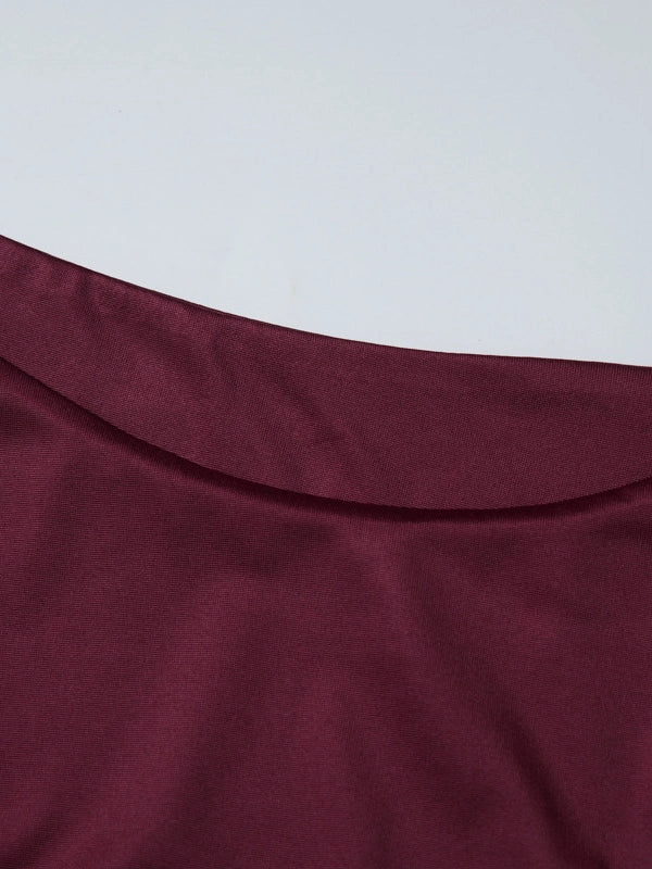 Lara One-Shoulder Cut-Out Dress