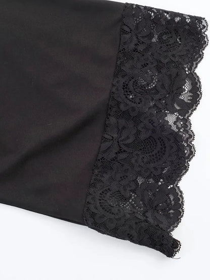 Lisette One-Shoulder Lace Dress