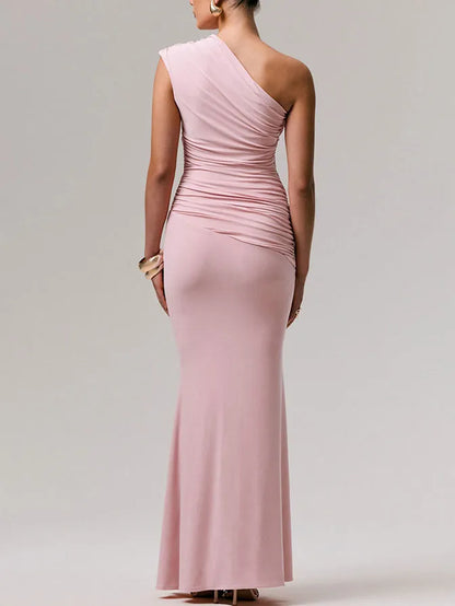 Azalea One-Shoulder Ruched Dress