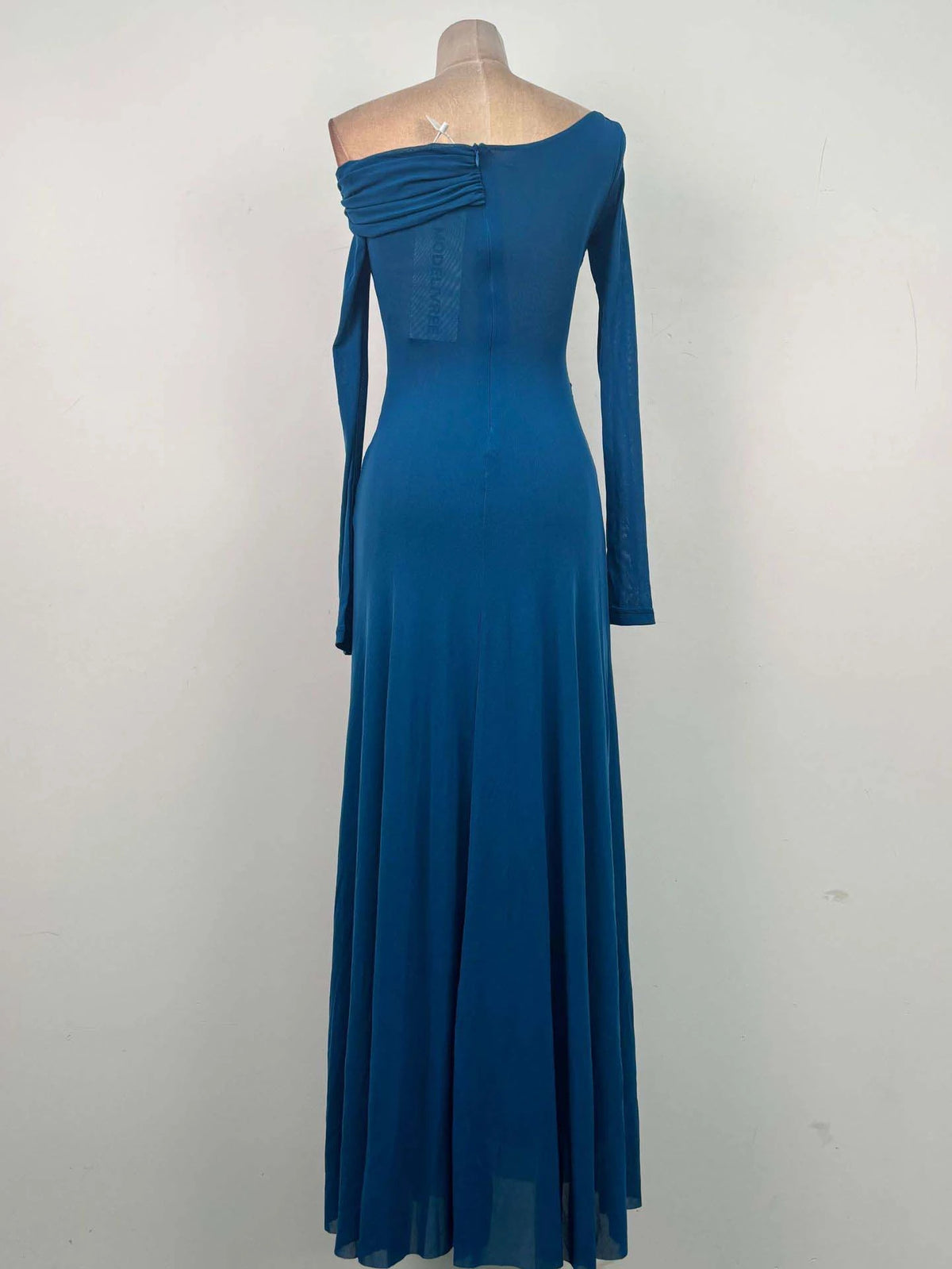 Odette Off-Shoulder Pleated Dress