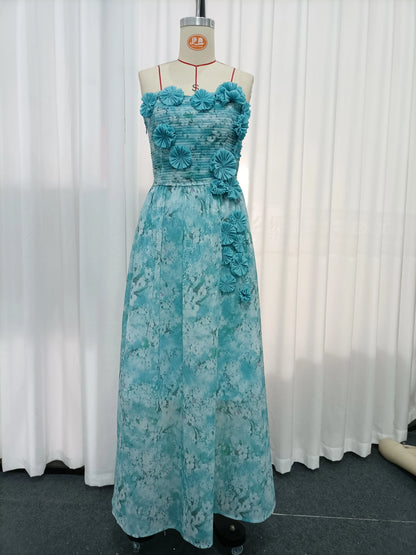 Leonie Off-Shoulder Appliqué Dress