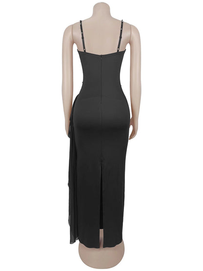 Amelie Off-Shoulder Pleated Dress