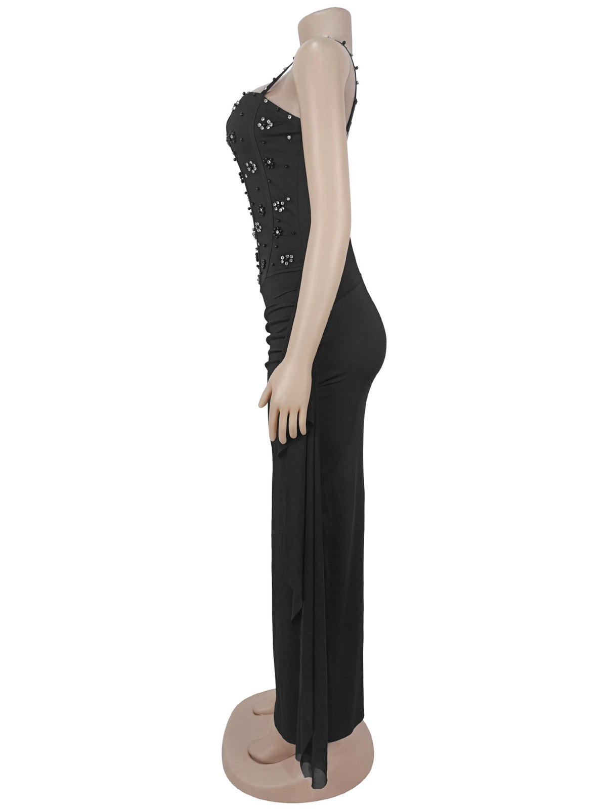 Amelie Off-Shoulder Pleated Dress