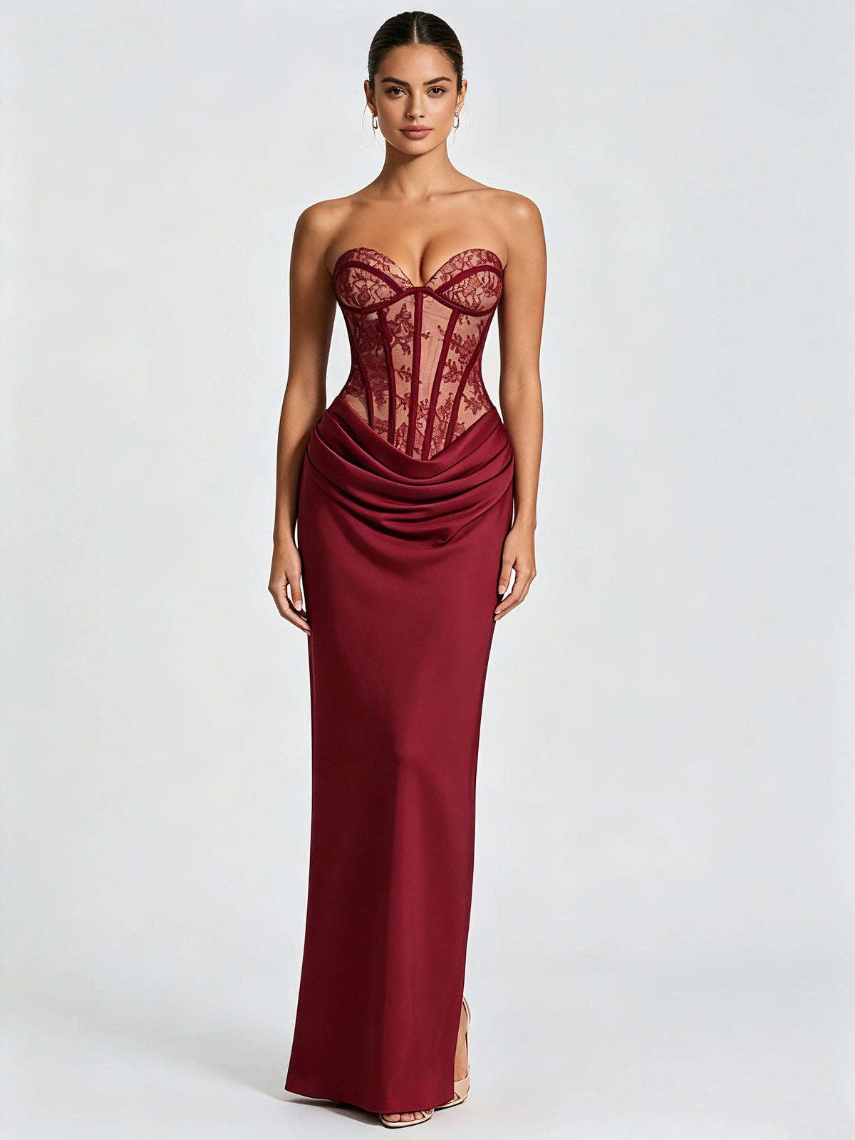 Kaia Off-Shoulder Lace Dress