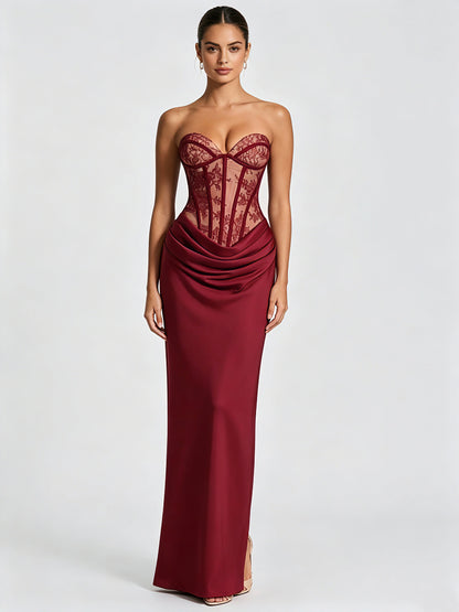 Kaia Off-Shoulder Lace Dress