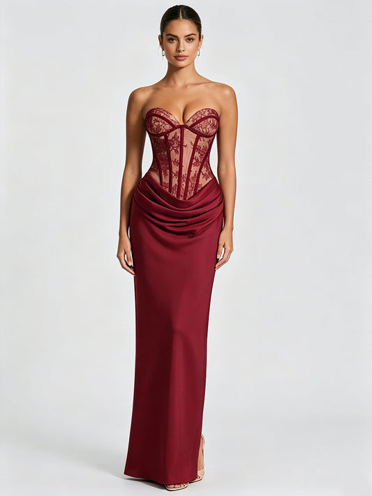 Kaia Off-Shoulder Lace Dress