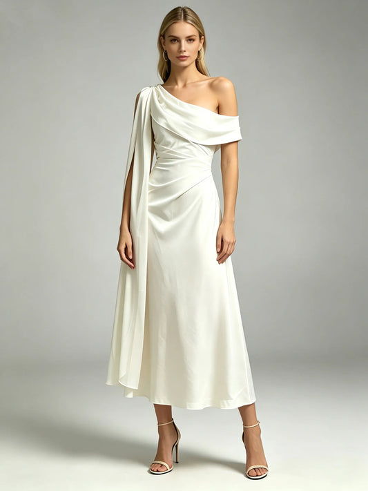 Capucine Off-Shoulder Lace Dress
