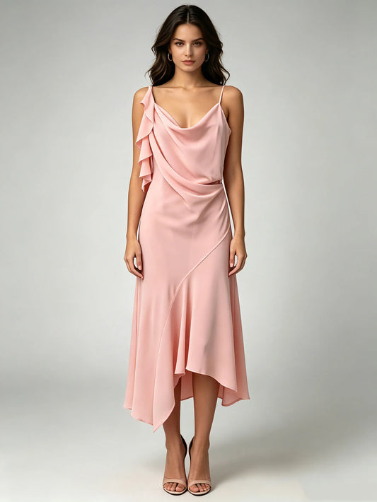 Aviana Off-Shoulder Ruffle Dress