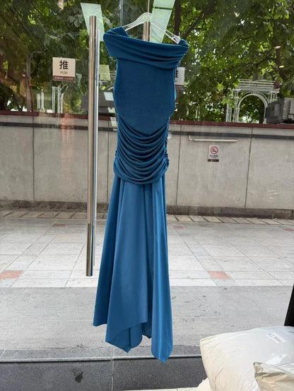 Dahlia Off-Shoulder Ruched Maxi Dress