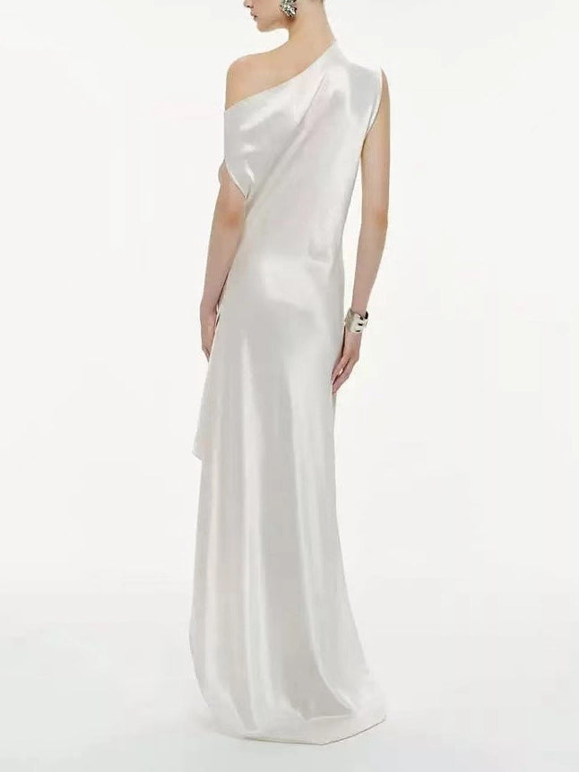 Alina Off-Shoulder Ruched Dress