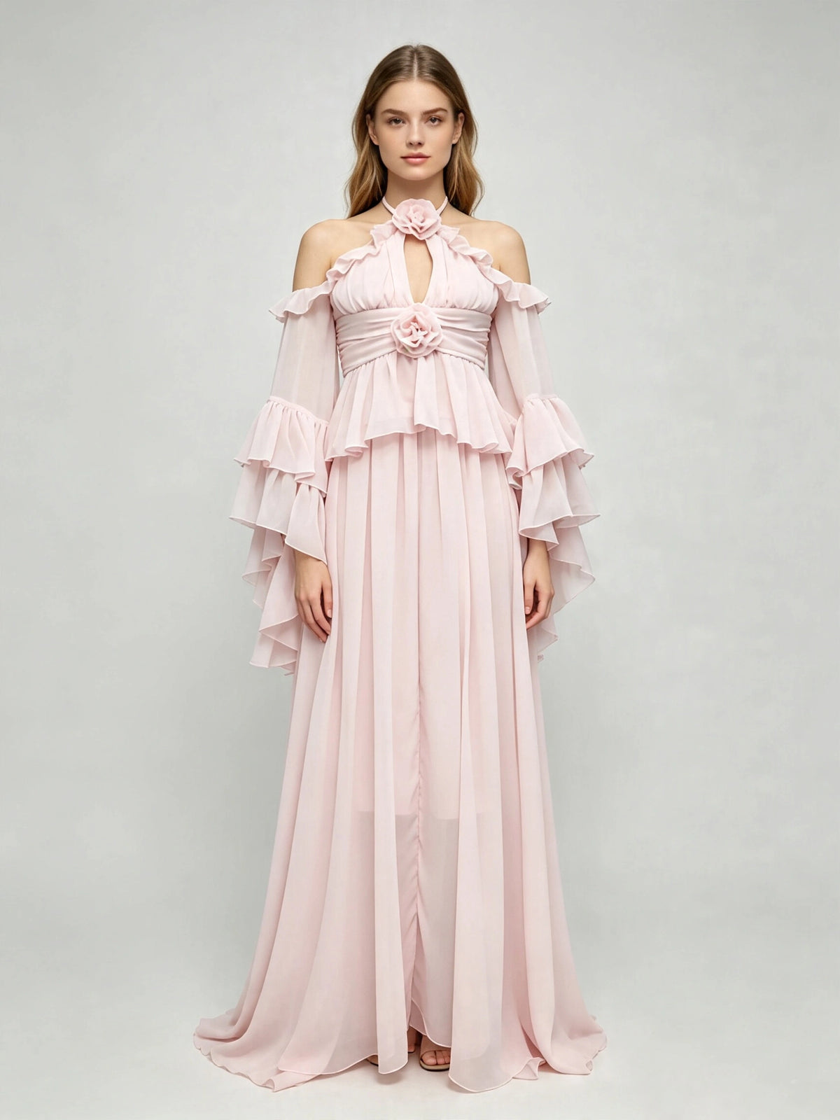 Cassia Off-Shoulder Floral Dress