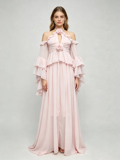 Cassia Off-Shoulder Floral Dress