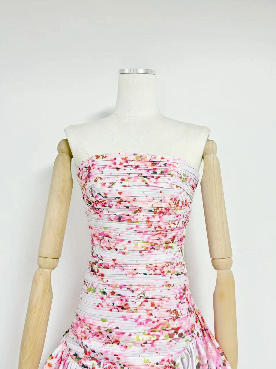 Aria Off-Shoulder Printed Dress