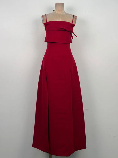 Eleni Off-Shoulder Slit Dress