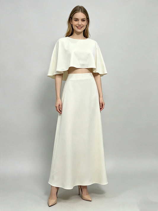 Celia Round-Neck Two-Piece Set
