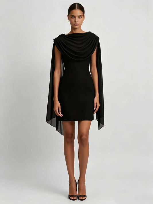 Paloma Pleated Panelled Dress