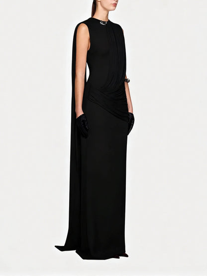 Eleanora Ruched Panelled Dress