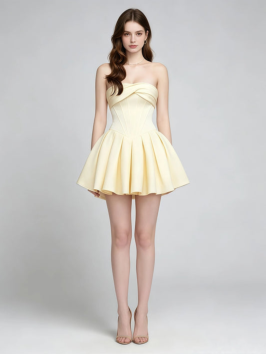Annika Strapless Corset Dress
