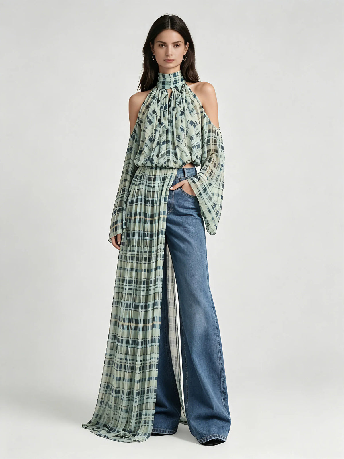 Eira Off-Shoulder Asymmetrical Dress