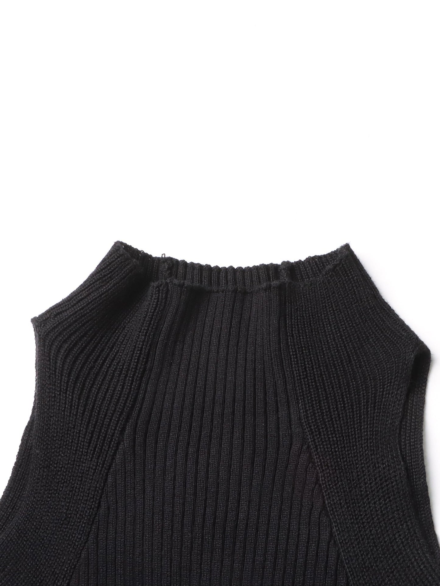 Black Knit Cutout Knot Bodycon Mini Dress