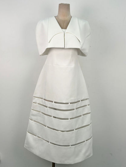 Elegant Chic Solid Two Piece Set