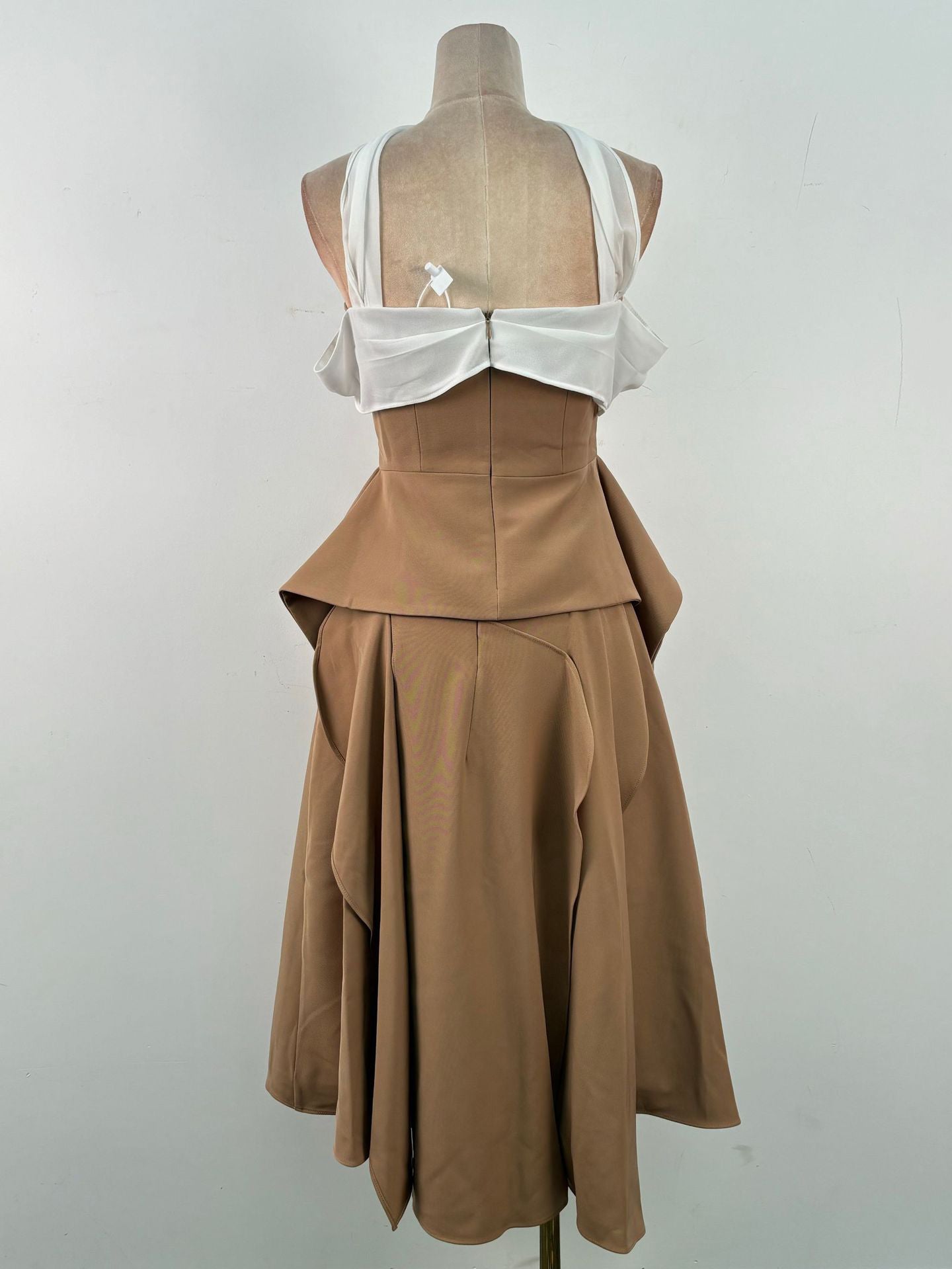 Off Shoulder Mesh Two Piece Set